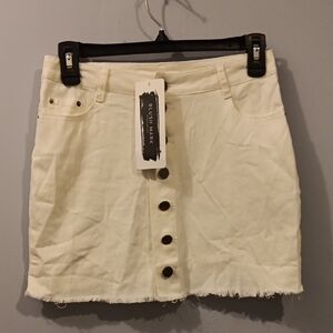 Blush Mark Mini Skirt